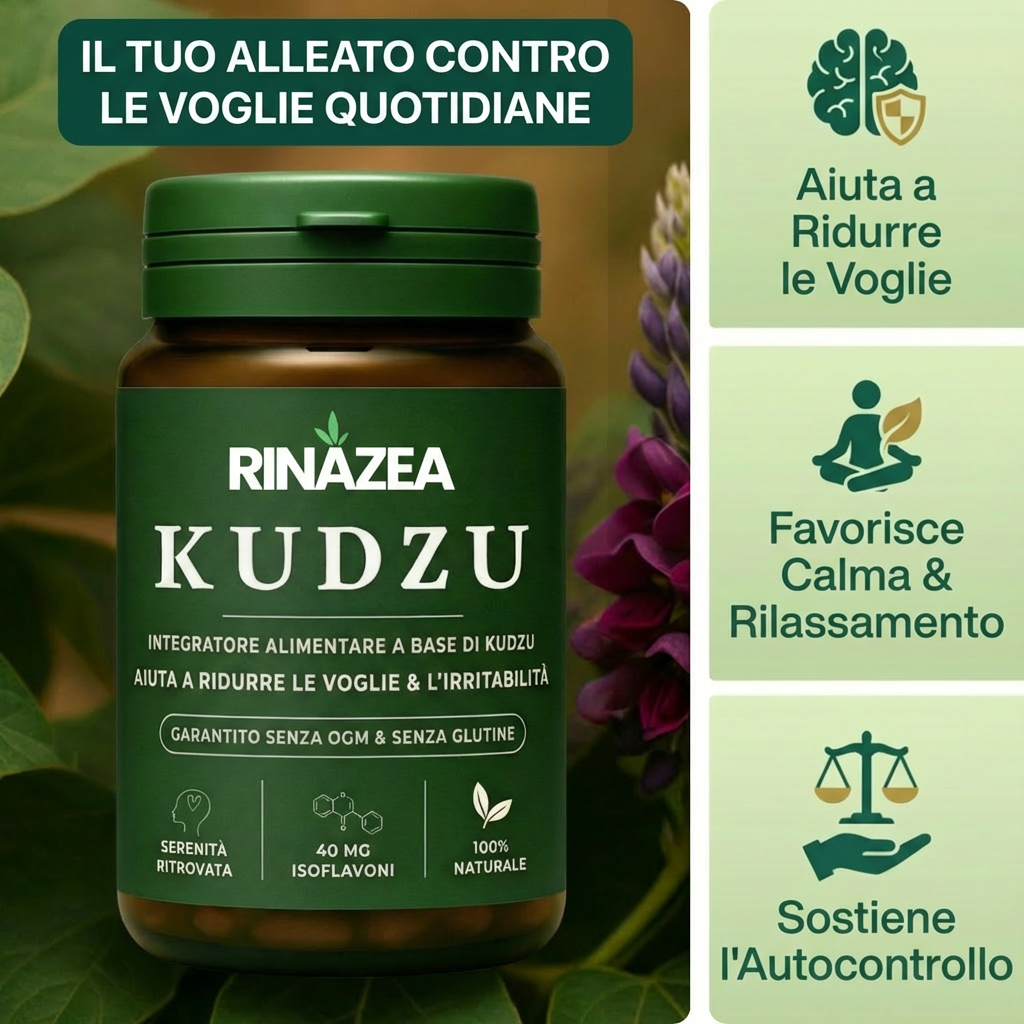 Kudzu Rinazea 40 mg isoflavone – 100% naturale