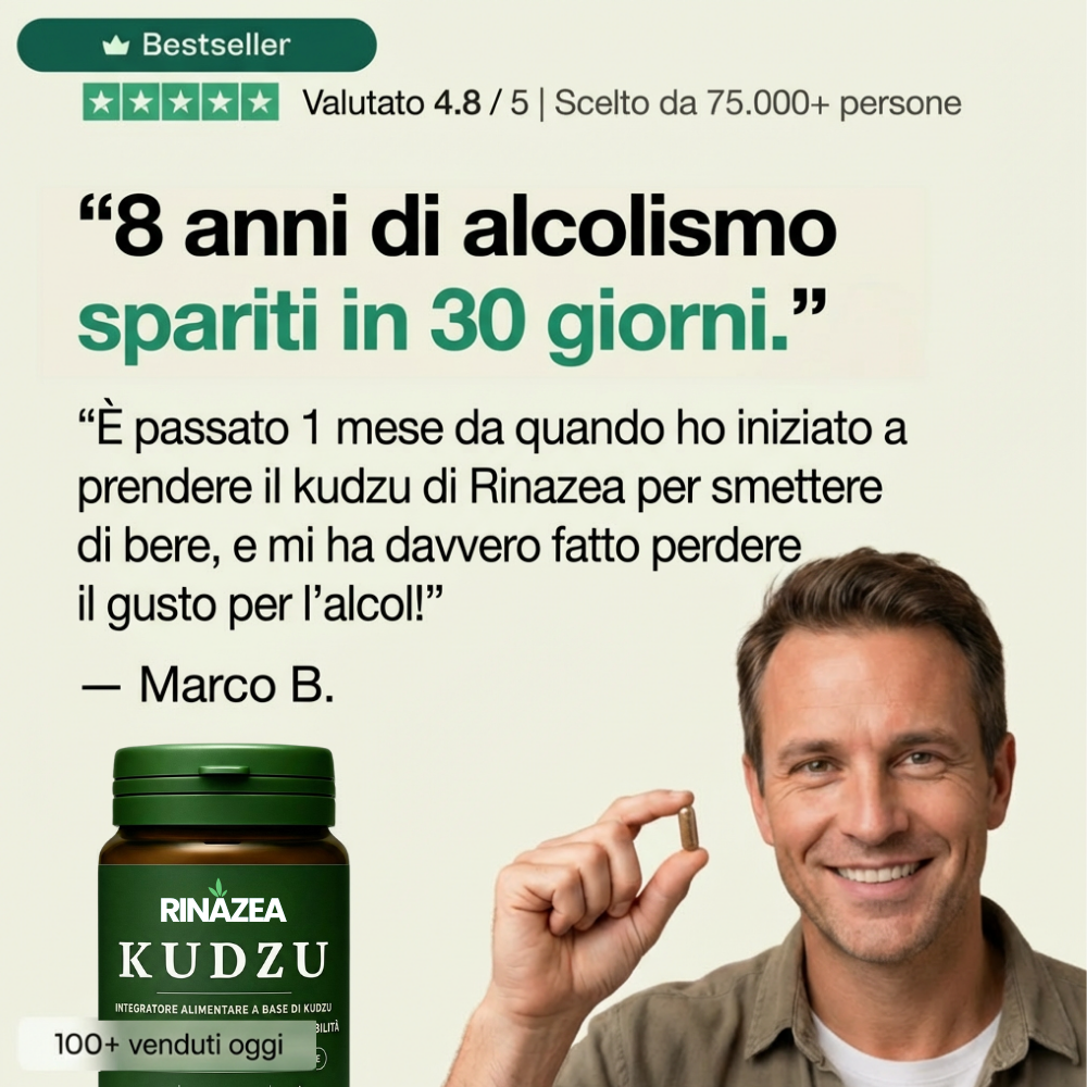 Kudzu Rinazea 40 mg isoflavone – 100% naturale