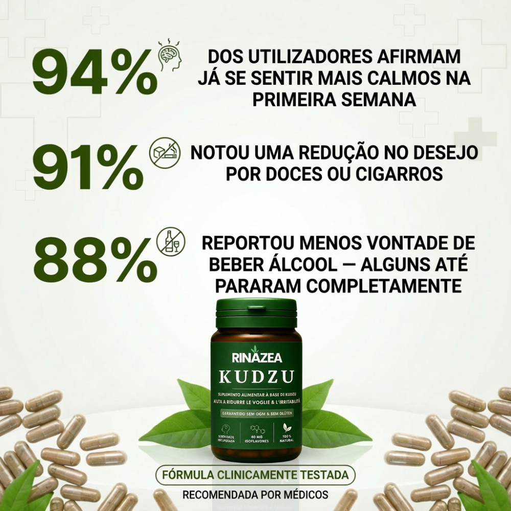 Kudzu Rinazea 40 mg de isoflavonas – 100 % natural