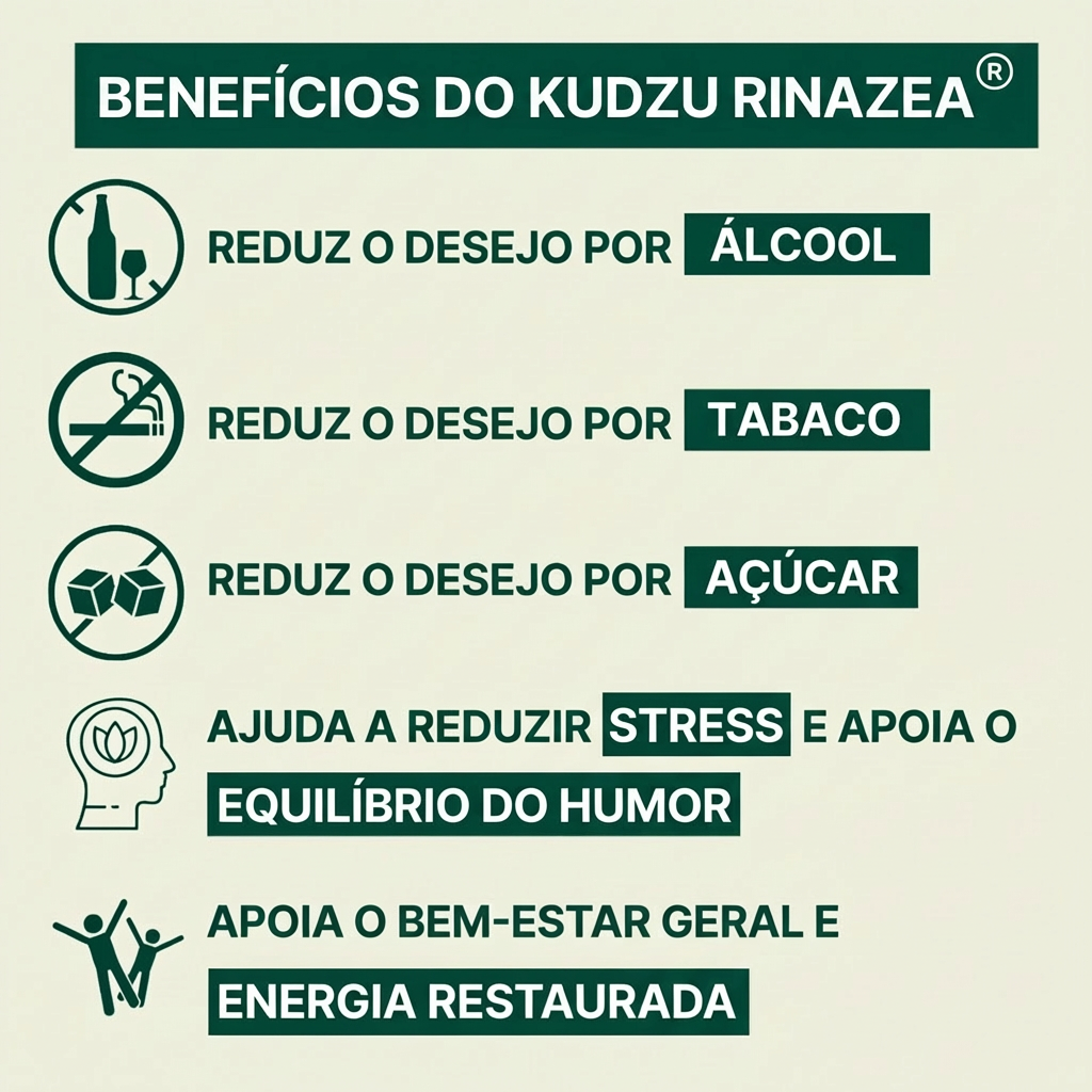 Kudzu Rinazea 40 mg de isoflavonas – 100 % natural