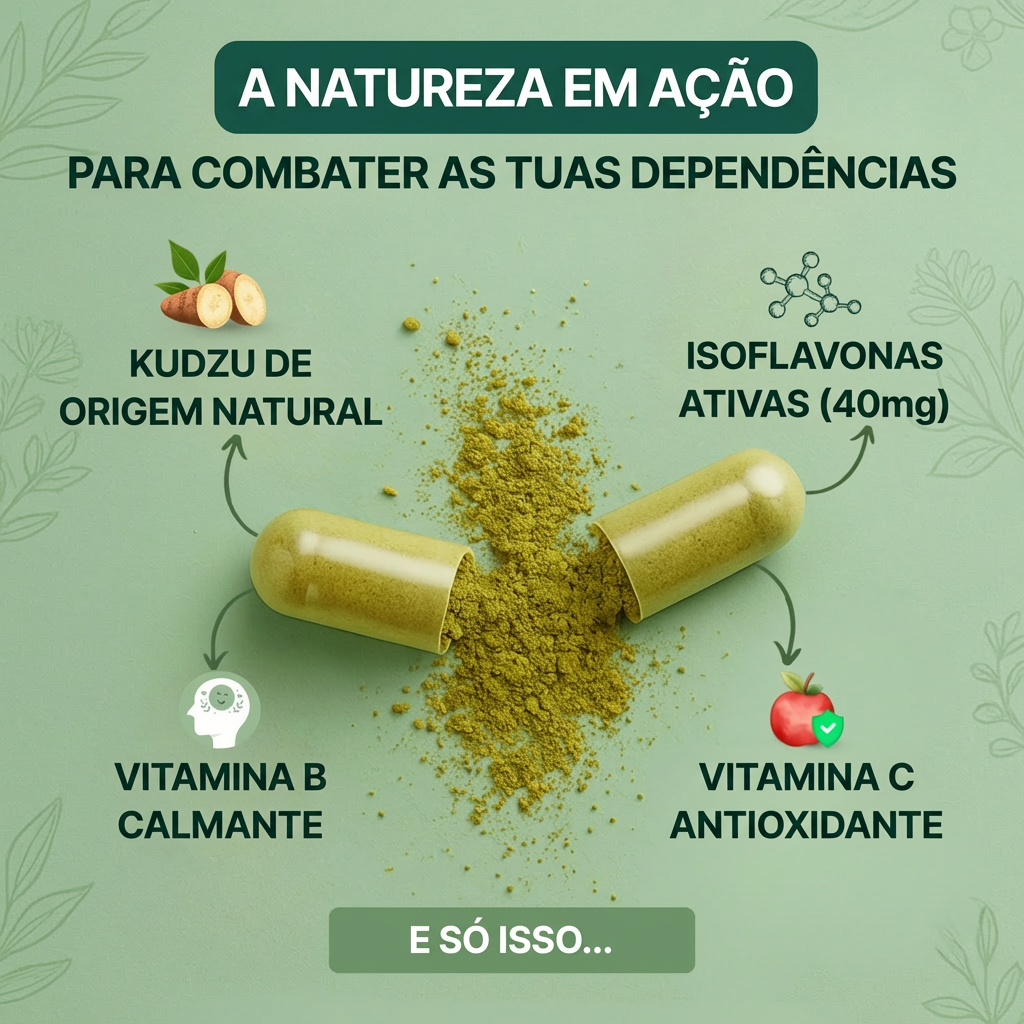 Kudzu Rinazea 40 mg de isoflavonas – 100 % natural